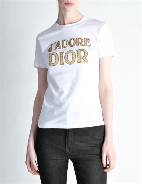 j'adore dior vintage t shirts|dior addict t shirt.